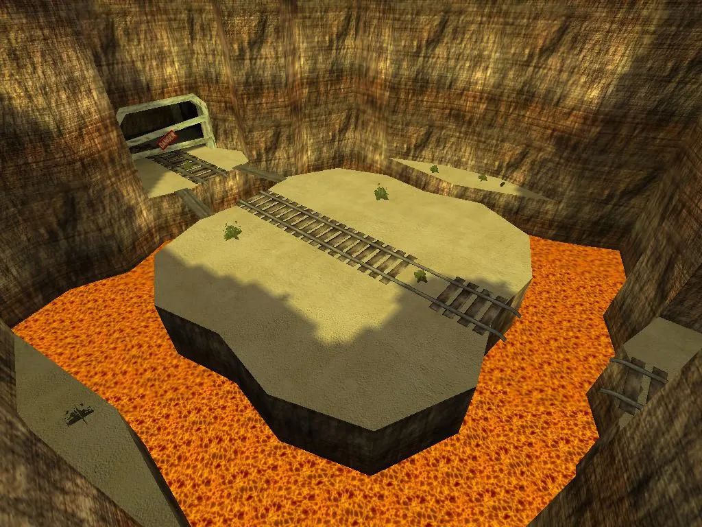deathrun_trap_canyon для CS 1.6: ловушки, тактика за спецов и раунды без фейлов — скриншот 6