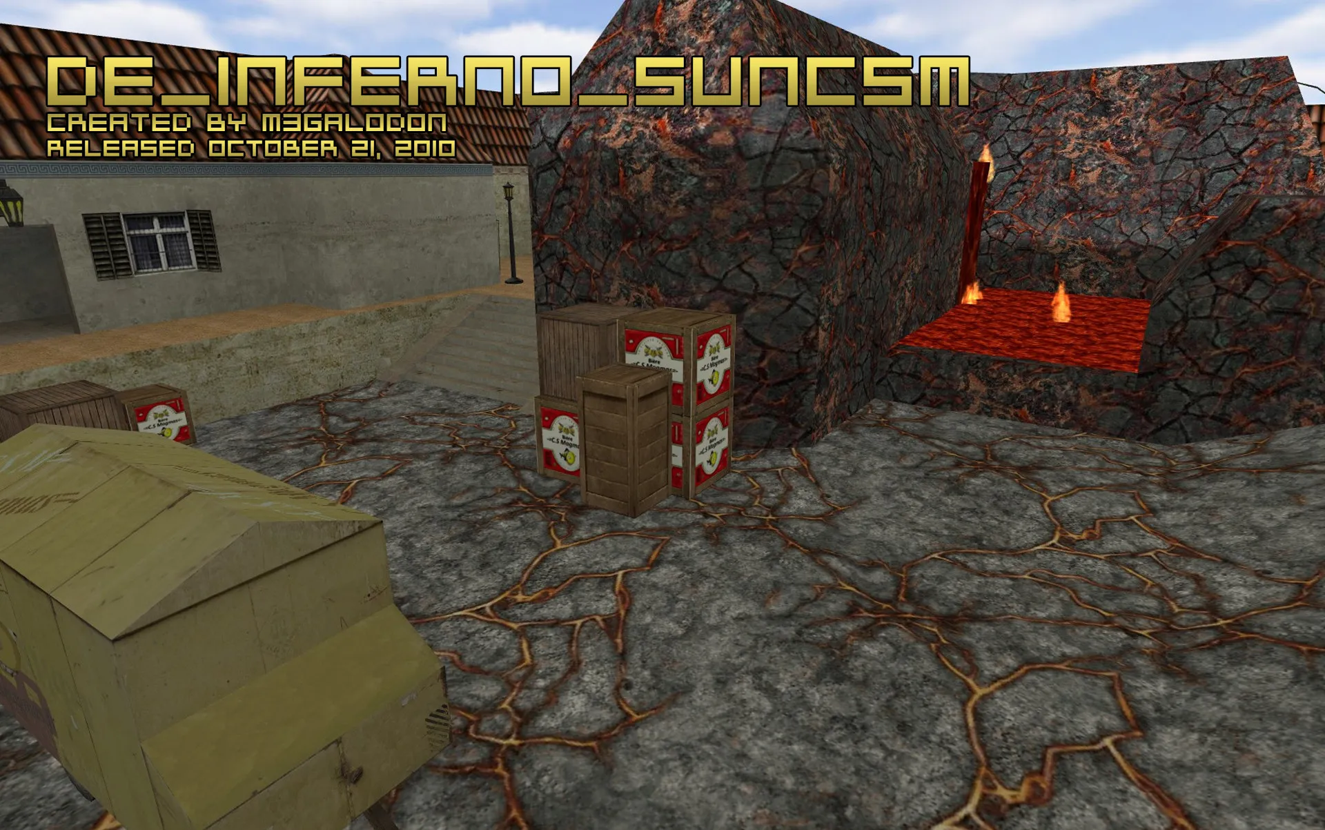 Карта de_inferno_suncsm для CS 1.6: Тактика и особенности — скриншот 21