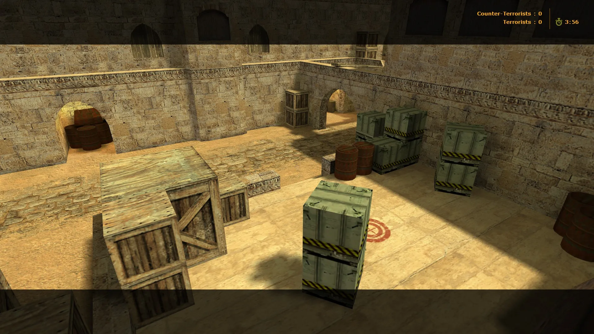 de_dust_es для CS 1.6: тактика за Т и КТ, точки, .nav, оптимизация, настройка для стабильного FPS — скриншот 5