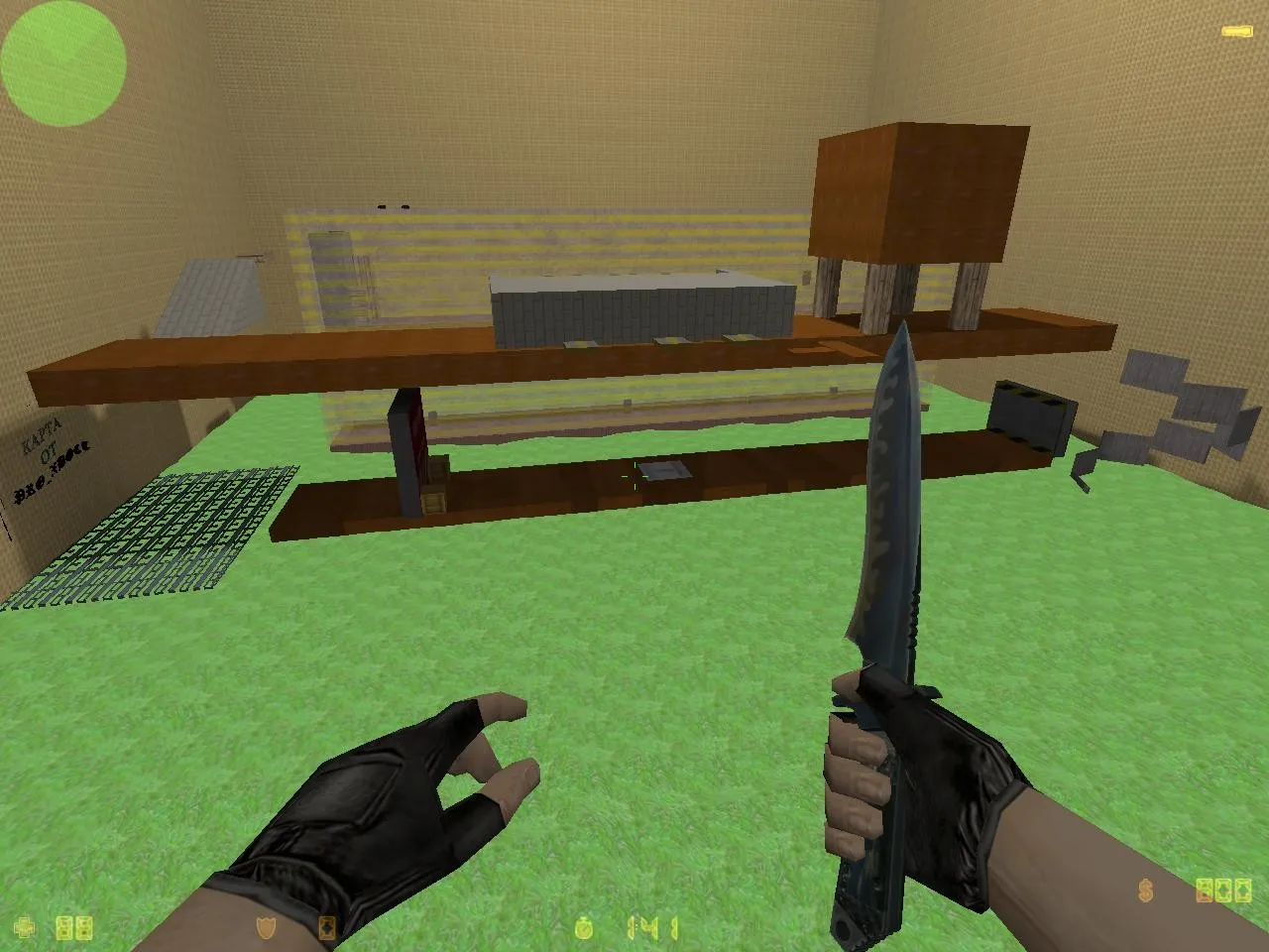 Скачать Карта deathrun_wood_way_fix для CS 1.6: маршруты, баланс, точки, .nav и оптимизация - Скриншот