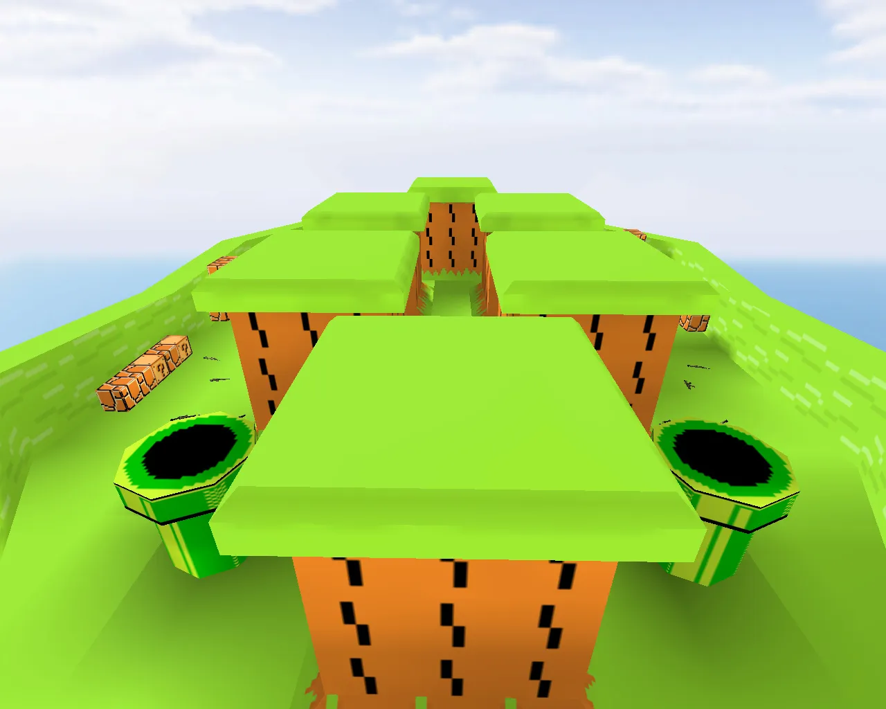 Скачать fy_mario для CS 1.6: карта FY (free for all) с тактикой, точками и настройками ботов - Скриншот