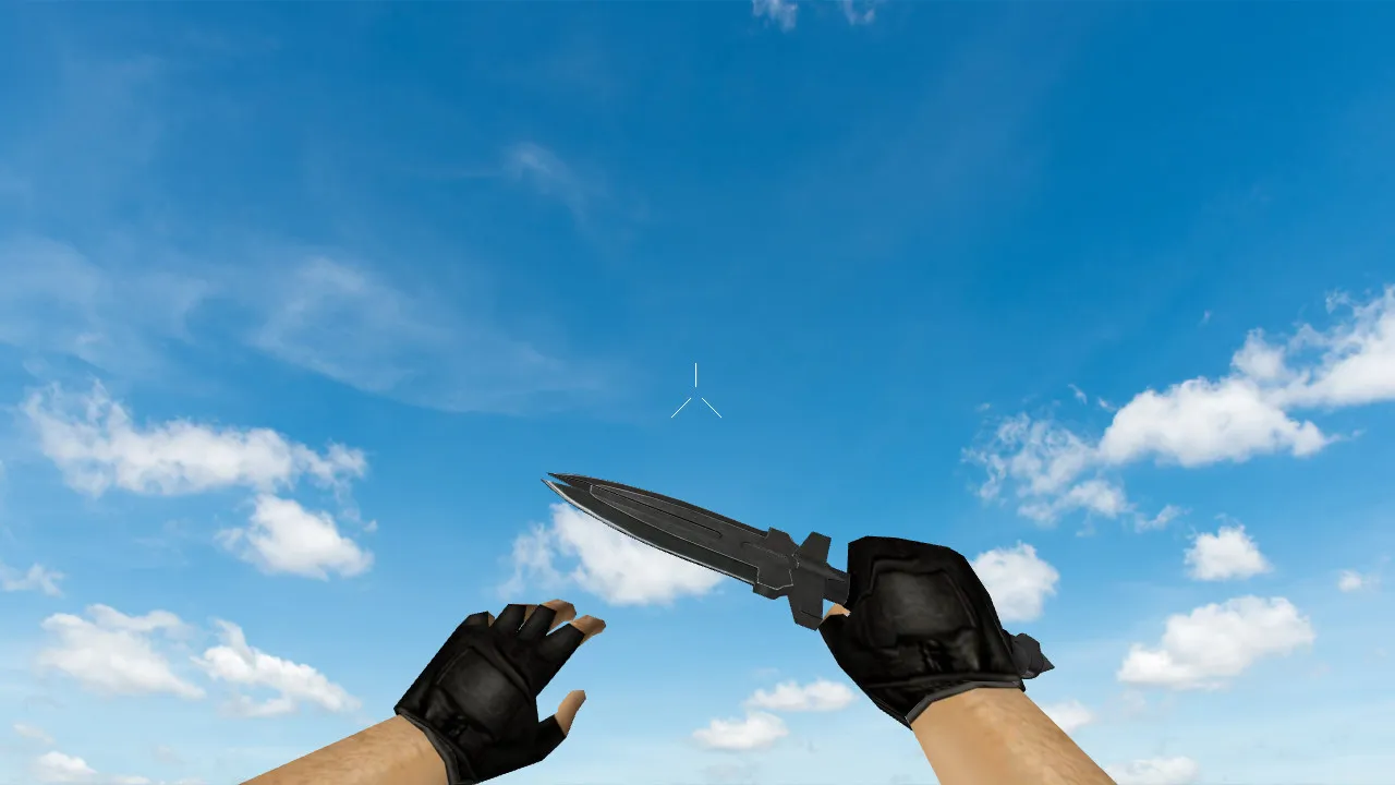 Скачать Модель «Epic Dagger» v_ и p_ для CS 1.6: нож в стиле Epic, звуки, анимация осмотра - Скриншот