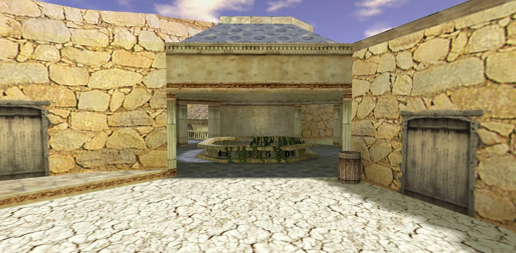 Карта de_troy для CS 1.6: Тактики и детали — скриншот 1