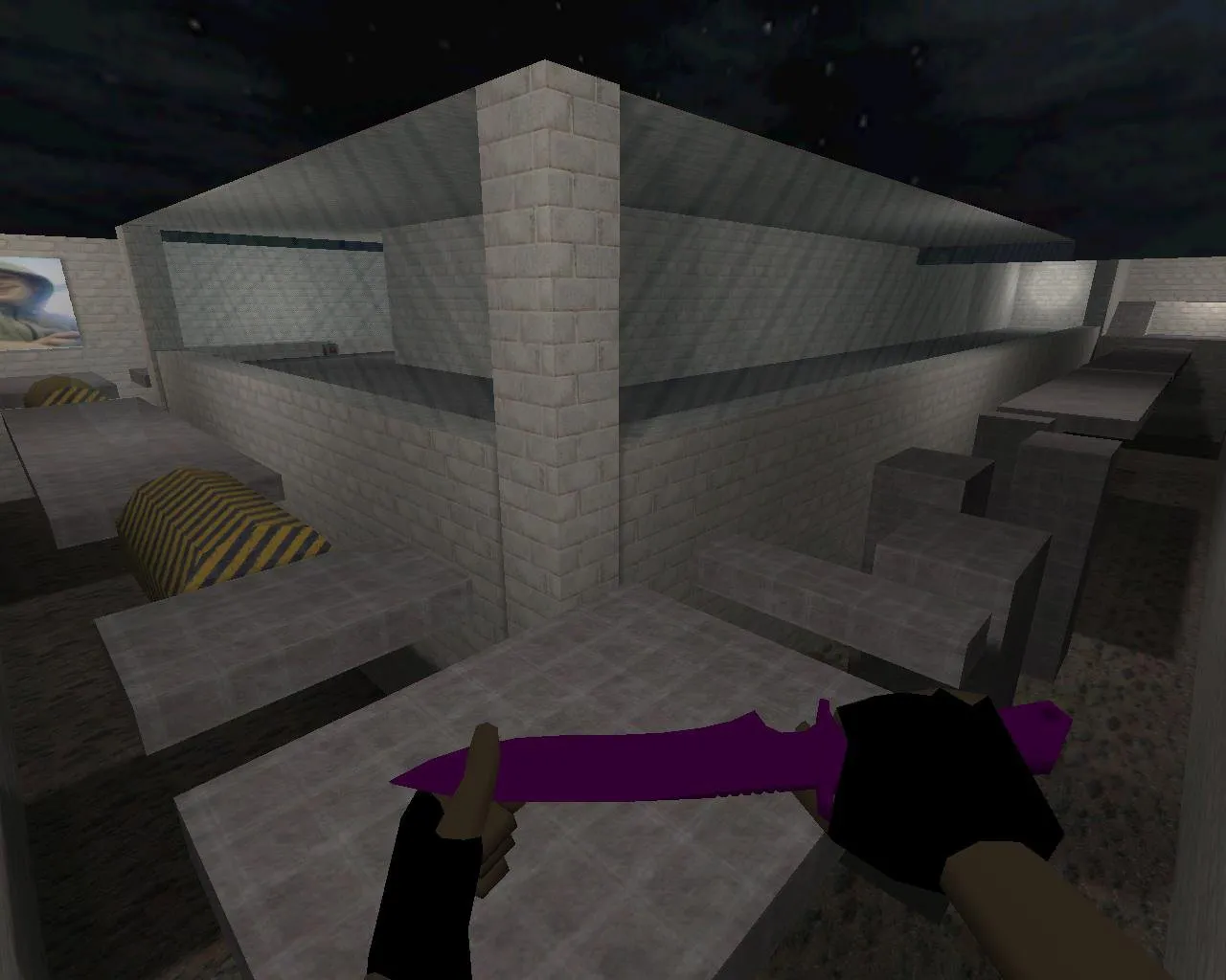 Скачать deathrun_raba_v1 для CS 1.6: карта deathrun, раунды, точки, .nav и оптимизация - Скриншот