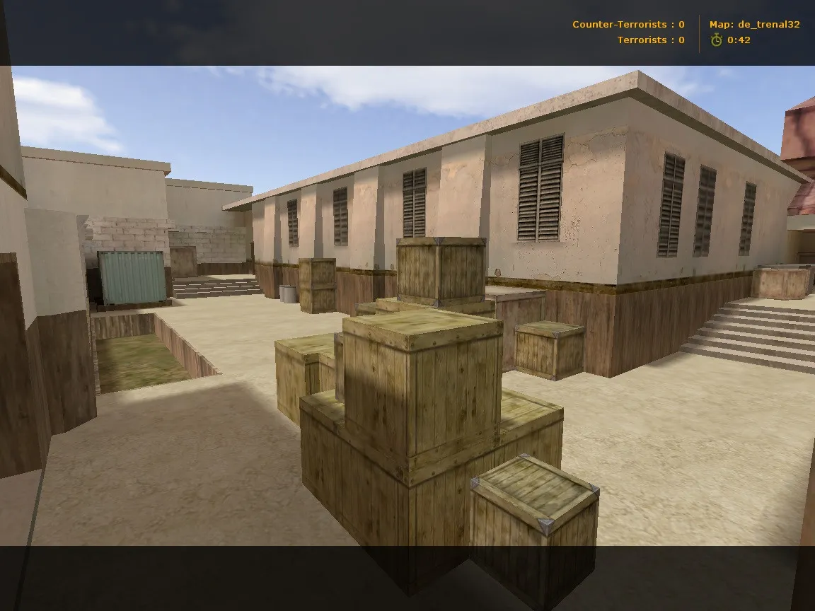Скачать Карта de_trenal32 для CS 1.6: Тактика и стратегии - Скриншот