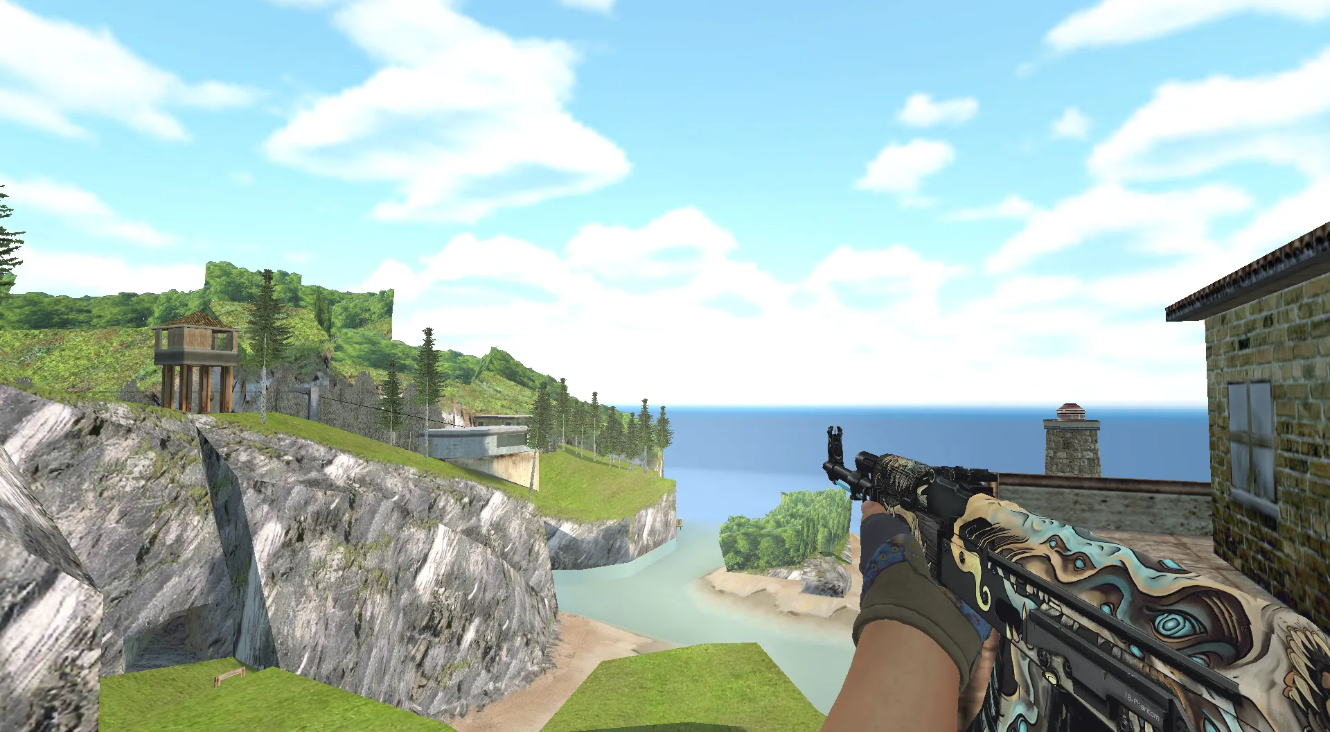 Скачать Пак моделей оружия Hydra Gloves | Case Hardened Pack для CS 1.6: v_, p_, w_ модели, анимация осмотра, звуки и текстуры - Скриншот