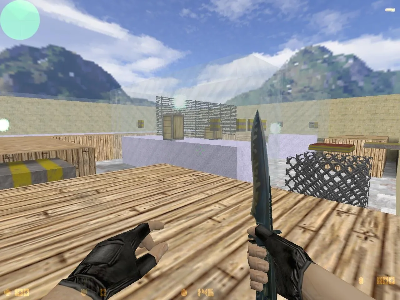 Скачать deathrun_wood_way_2_fix для CS 1.6: карта для deathrun, точки, маршруты и настройки игры - Скриншот