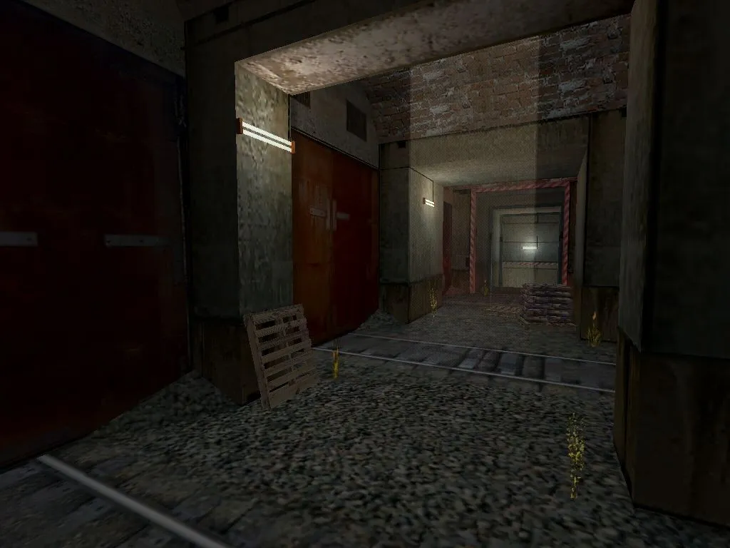 Карта de_rain для CS 1.6 - Тактические возможности и баланс сторон — скриншот 3