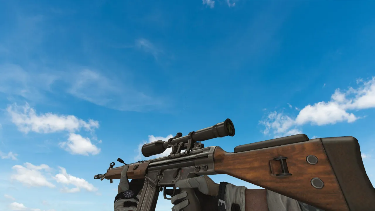 Пак моделей оружия «BasildoomHD» для CS 1.6: v_, p_, w_ модели, звуки, анимация осмотра и качество текстур — скриншот 10