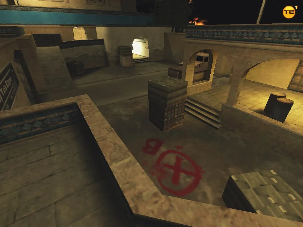 css_dust2k_go: DE Dust2-стайл карта для CS 1.6 — баланс сторон, тактика и .nav для ботов — скриншот 4