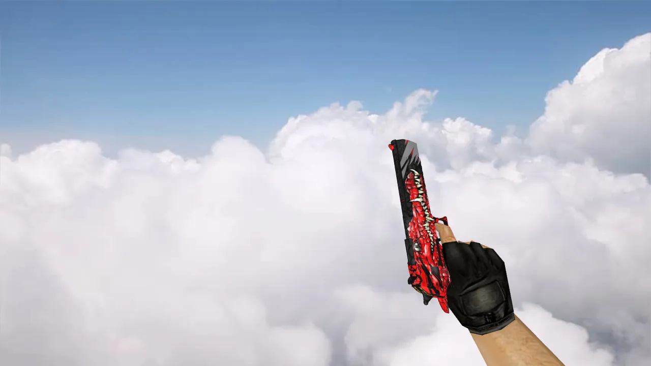 Скачать Модель «Deagle Alligator 5000» для CS 1.6: Качественные текстуры и анимация - Скриншот