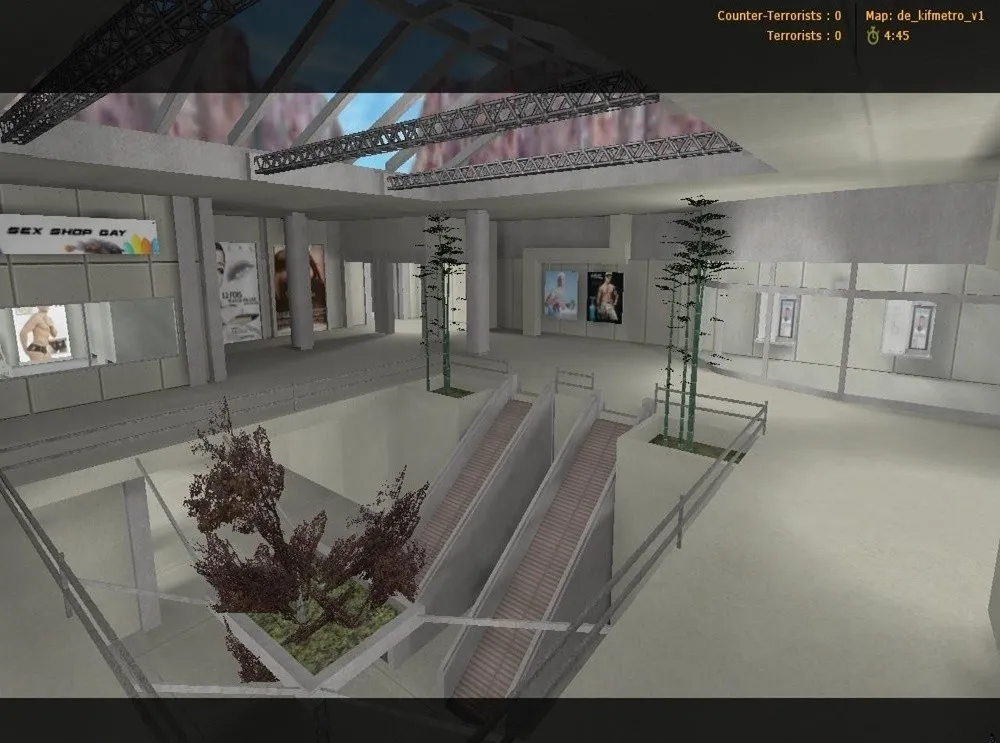 Скачать Карта de_kifmetro_v1 для CS 1.6 - Скачать и Обзор - Скриншот