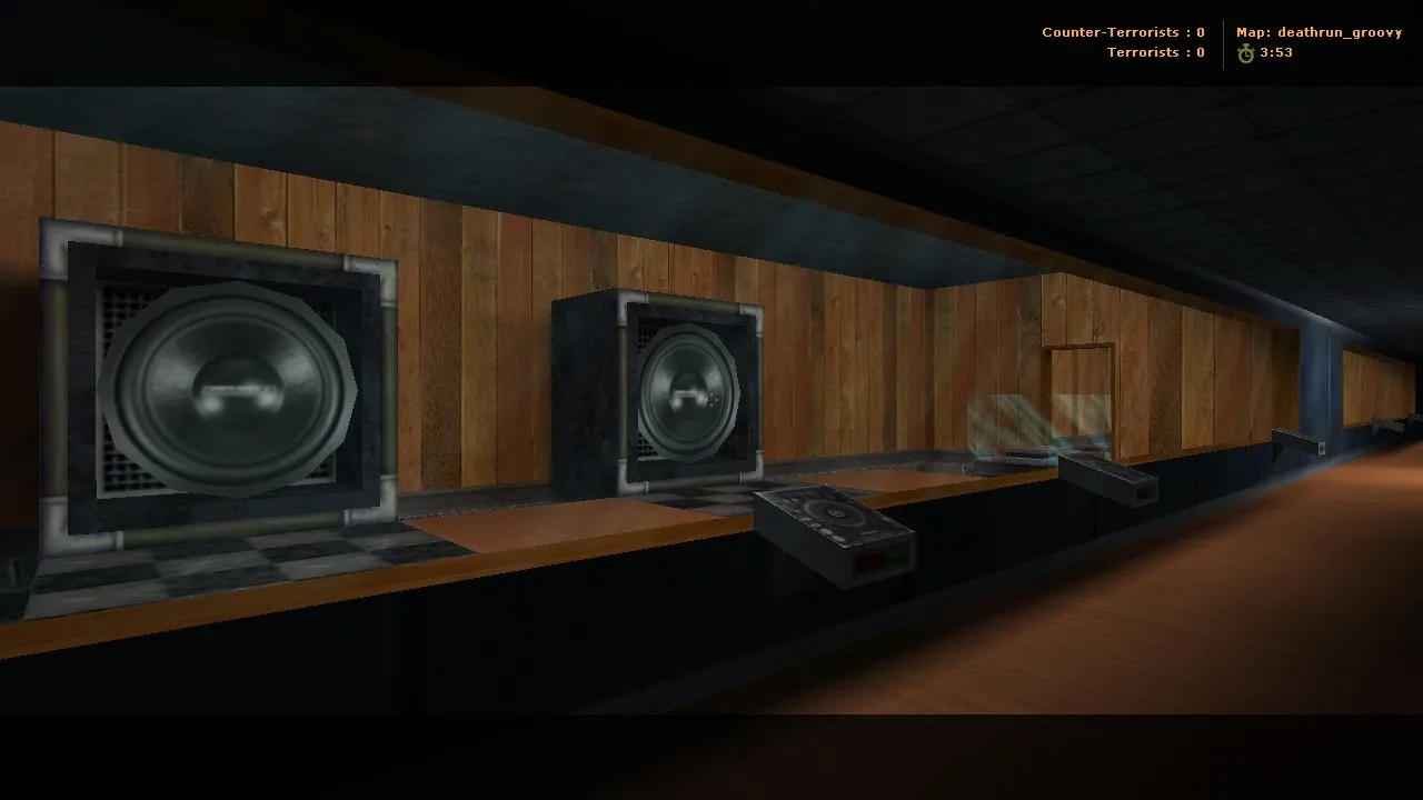 Скачать deathrun_groovy для CS 1.6: deathrun карта, точки, боты .nav, оптимизация и советы по входу - Скриншот