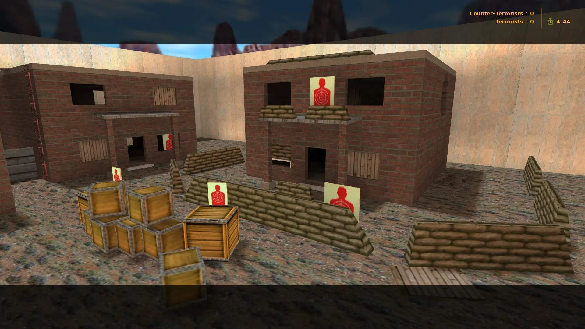 Скачать cs_combattown для CS 1.6: обзор карты, точки, маршруты, оптимизация и NAV для ботов - Скриншот