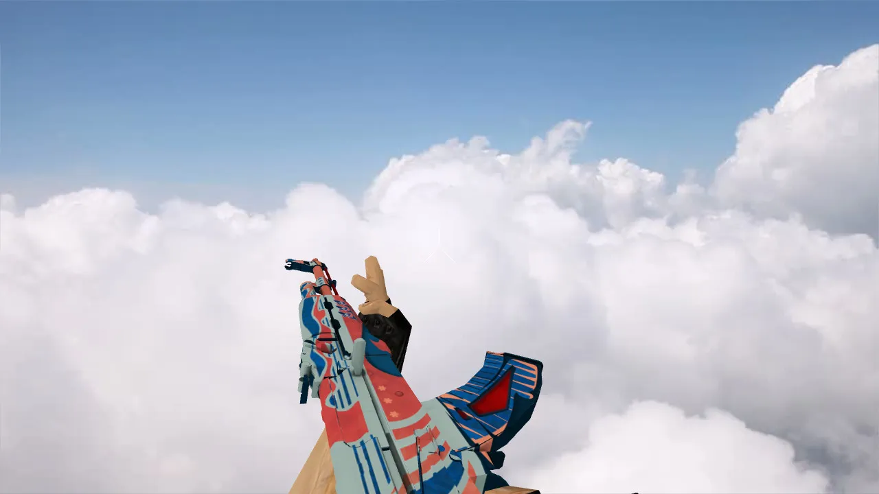 Скачать Модель AK-47 Wayfarer 80 v_ для CS 1.6: p_ и w_ с звуками, анимацией осмотра, качеством текстур и настройкой - Скриншот