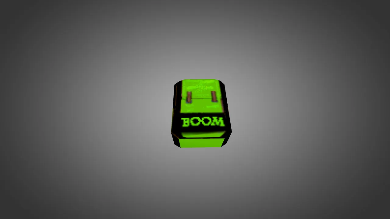 Скачать Модель «Green Boom Backpack» v_backpack для CS 1.6: звуки, анимация осмотра и качество текстур - Скриншот