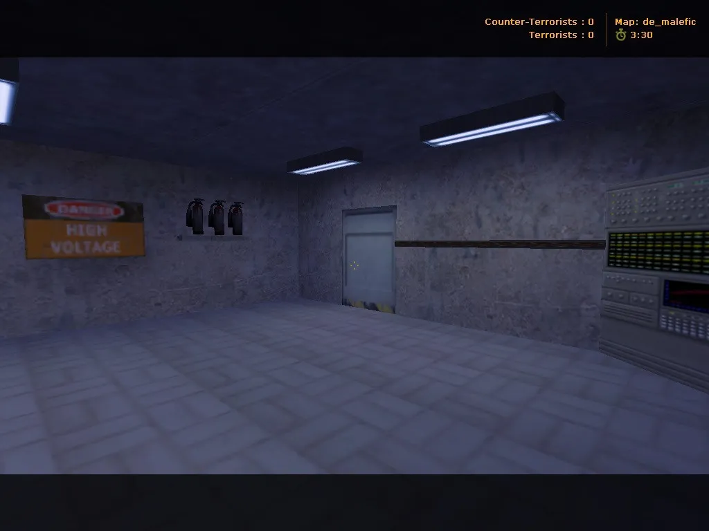 Скачать Карта de_malefic для CS 1.6: тактика, особенности и детали - Скриншот
