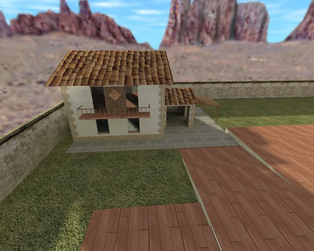 Скачать Карта cs_mansion_2013 для CS 1.6: планировка, точки, тактика и оптимизация под стабильный FPS - Скриншот
