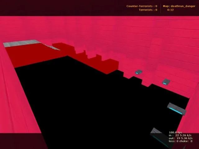 Скачать карту deathrun_danger для CS 1.6: трамплины, ловушки, точки, .nav и оптимизация под сервер — скриншот 6