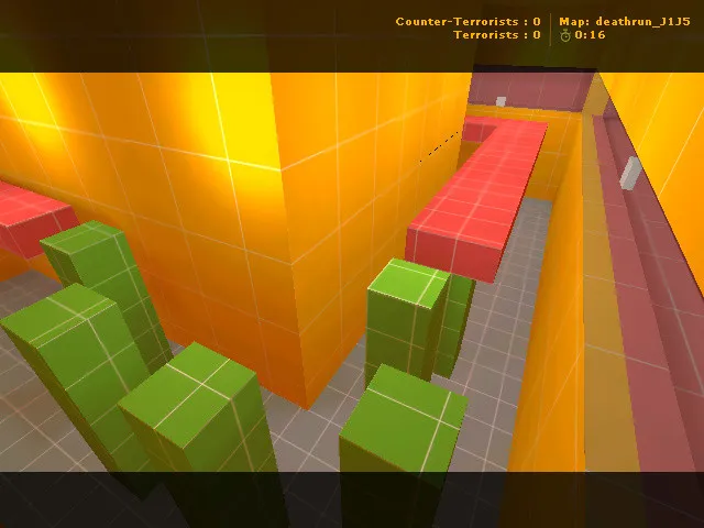 deathrun_j1j5 для CS 1.6: карта для др с ловушками, раундами и бот-путями — скриншот 6