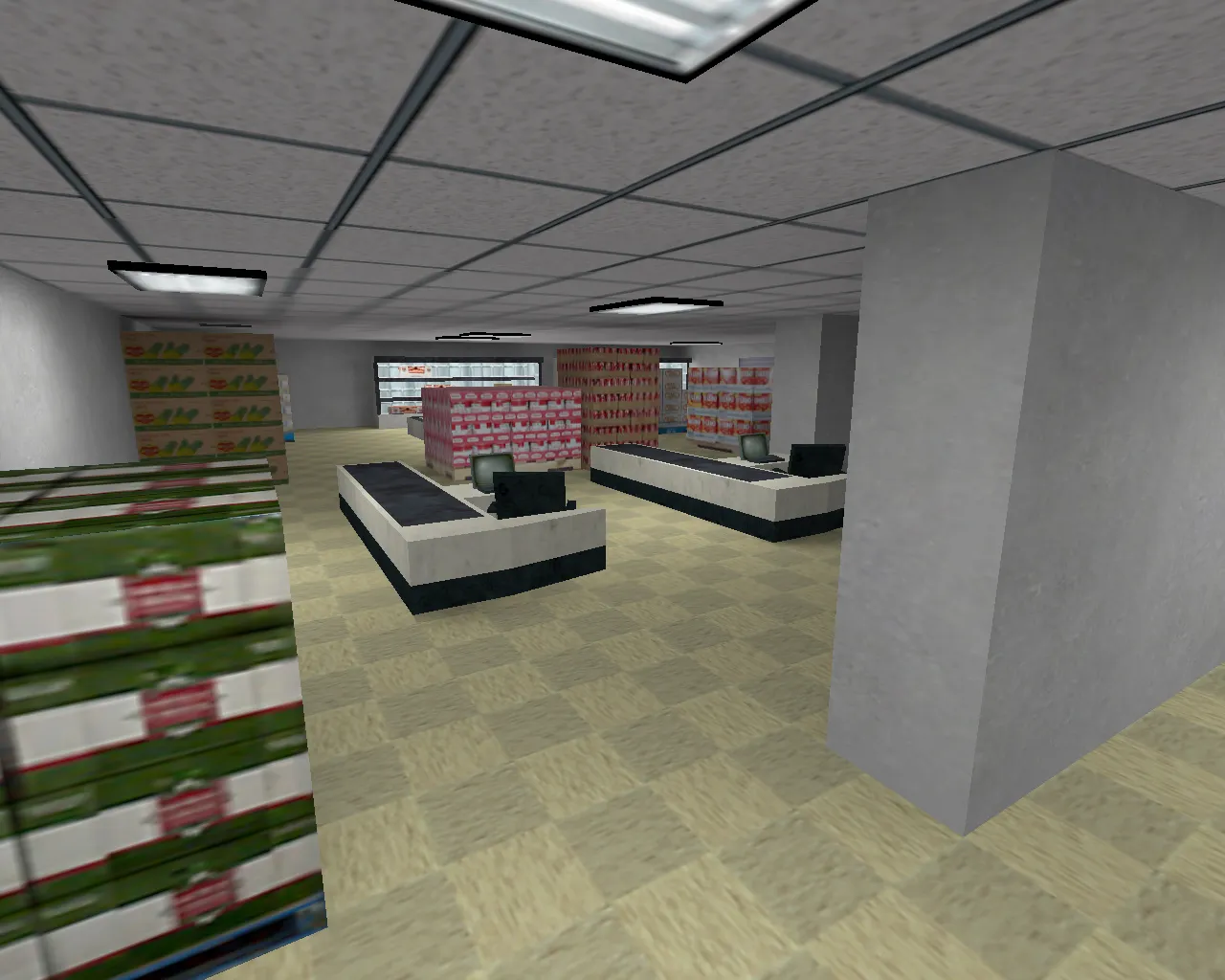 Карта de_lidl для CS 1.6: Тактика и особенности — скриншот 3