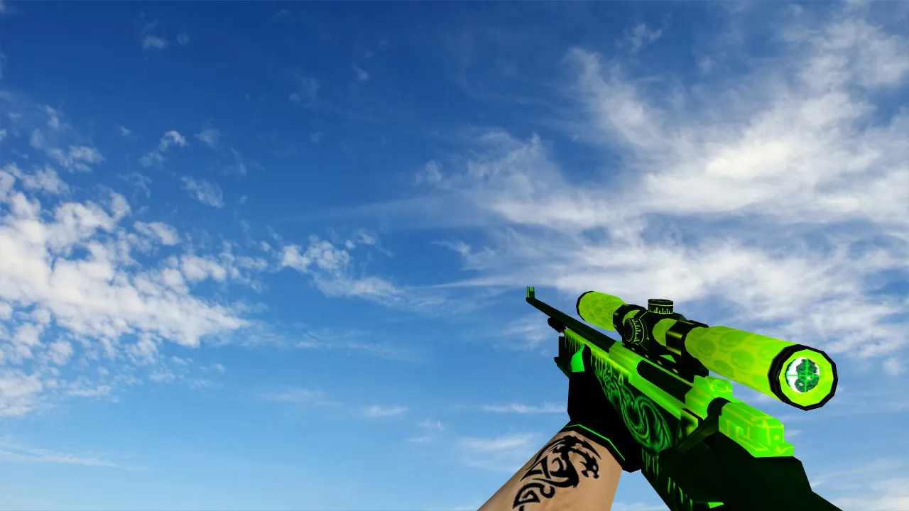 Скачать Toxicator Weapon Pack: пак моделей оружия для CS 1.6 с v_/p_/w_ моделями, звуками и анимацией осмотра - Скриншот