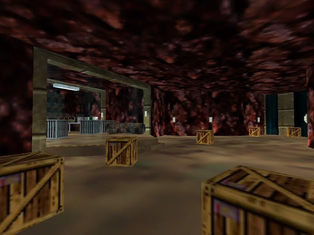 Скачать Карта ge_caverns для CS 1.6: подробное описание и тактики - Скриншот