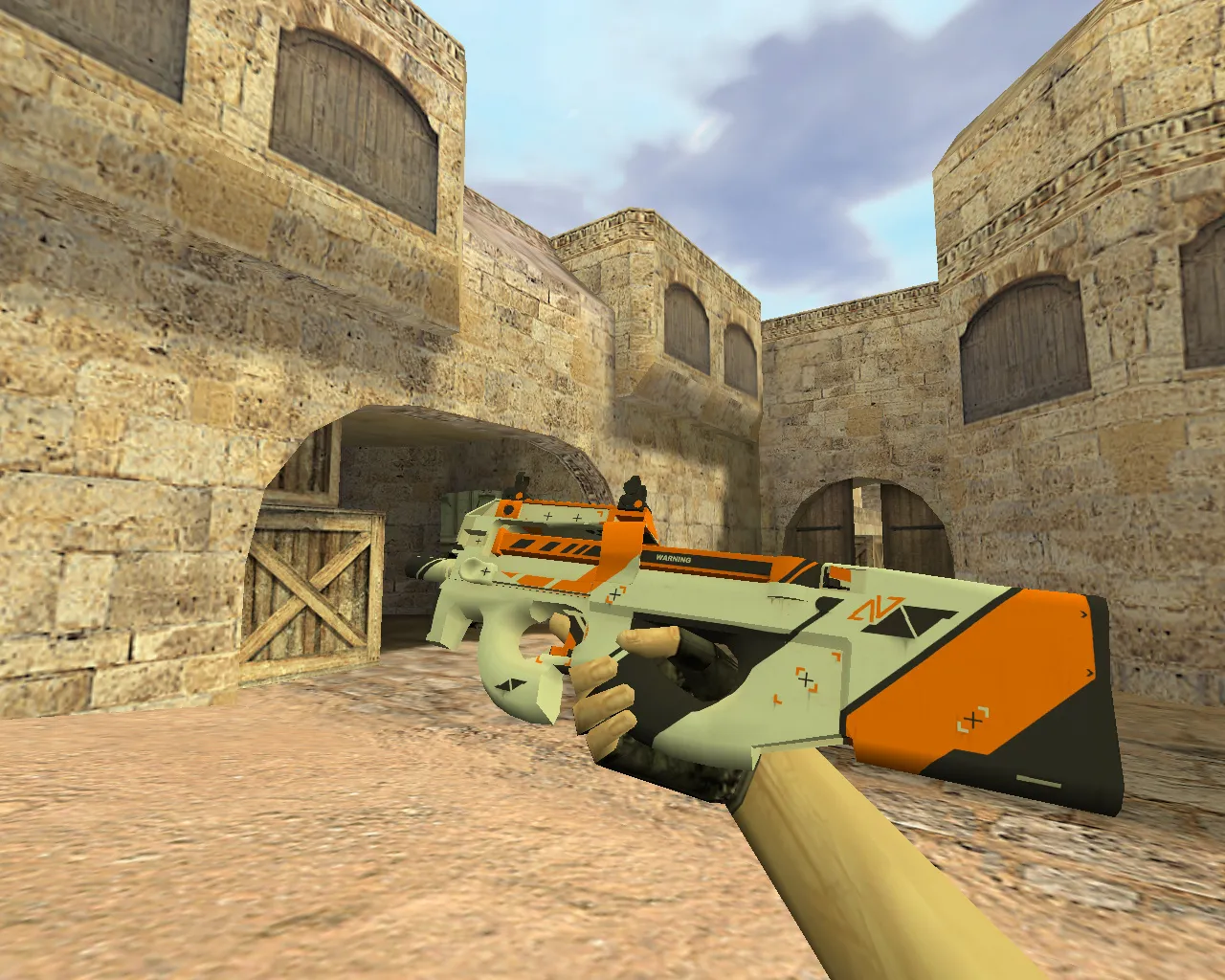 Модель «P90 Азимов» для CS 1.6 - Идеальный выбор для стабильной игры — скриншот 1