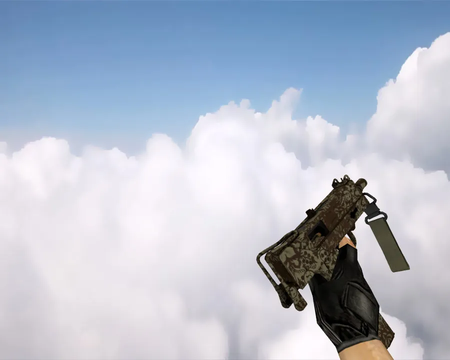 Скачать MAC-10 | Дамасская охра (Sienna Damask) для CS 1.6 - Скриншот