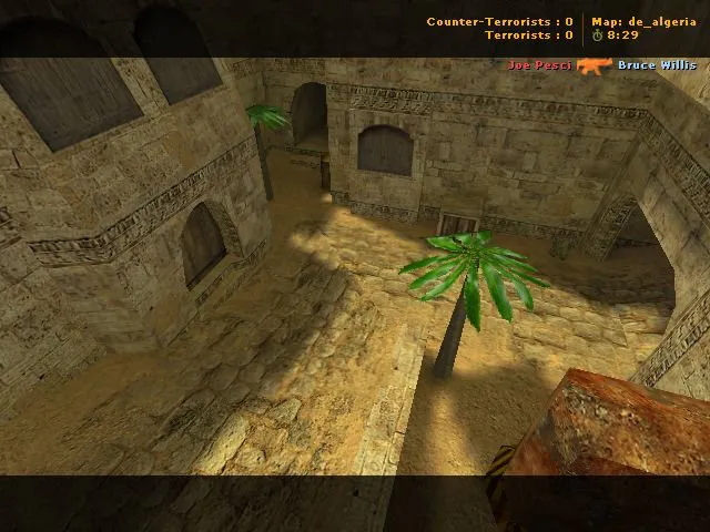Скачать de_algeria для CS 1.6: обзор карты, точки, маршруты T/CT и оптимизация под 4554/8610 - Скриншот