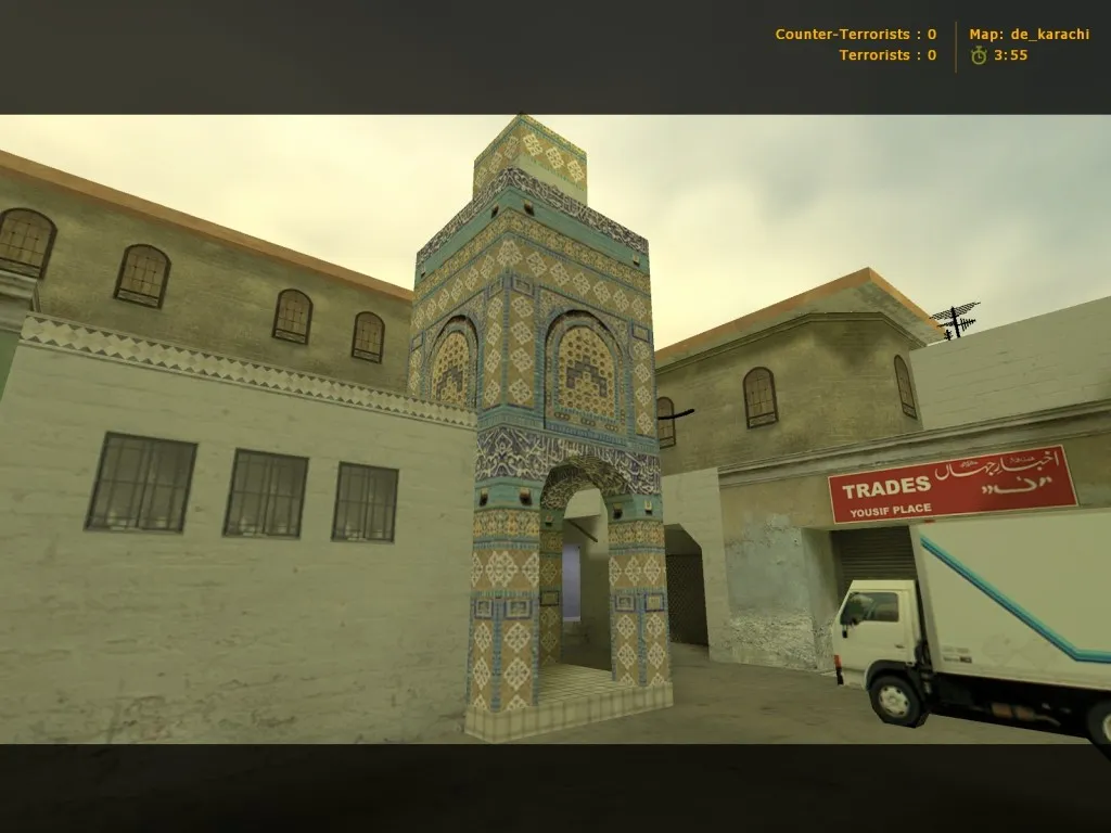 Скачать Карта de_karachi для Counter-Strike 1.6: Обзор и Тактики - Скриншот