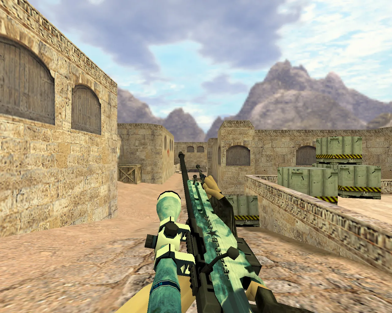 Скачать Модель «AWP Черная скала» для CS 1.6 - Скачай сейчас - Скриншот