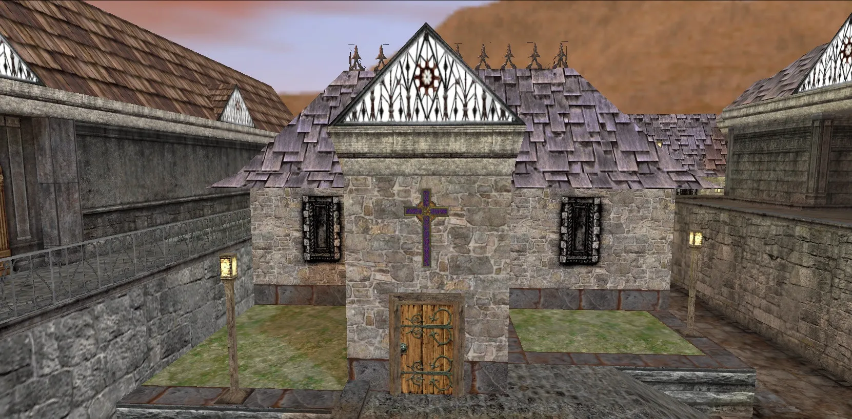 Скачать de_forsaken карта для CS 1.6: точки, маршруты, оптимизация, .nav для ботов и настройки под серв - Скриншот