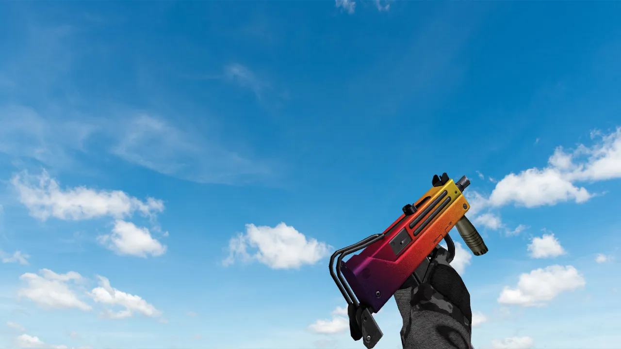 Скачать Модель MAC-11 «Градиент» для CS 1.6: Уникальный стиль и точность - Скриншот