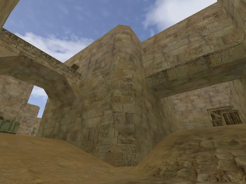Карта de_riot для CS 1.6 - Тактический анализ и особенности — скриншот 3