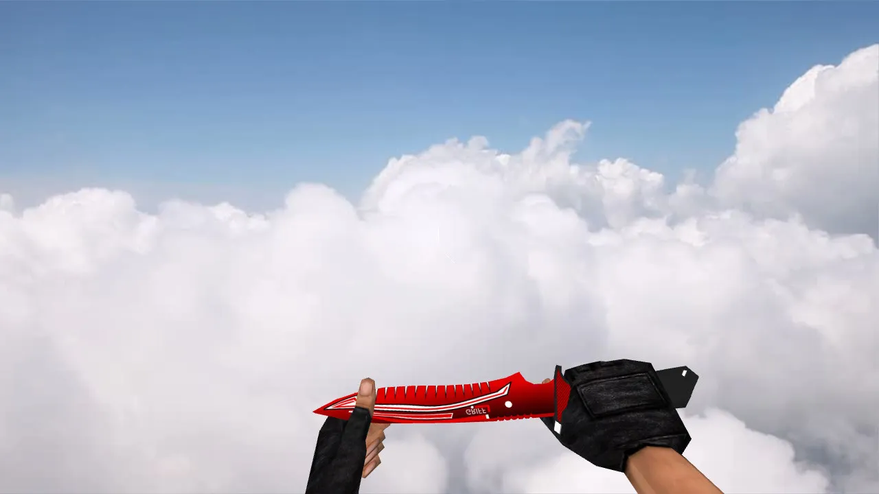 Скачать Модель ножа Default Knife Griff v_ для CS 1.6: звуки, анимация осмотра, качество текстур и настройка - Скриншот