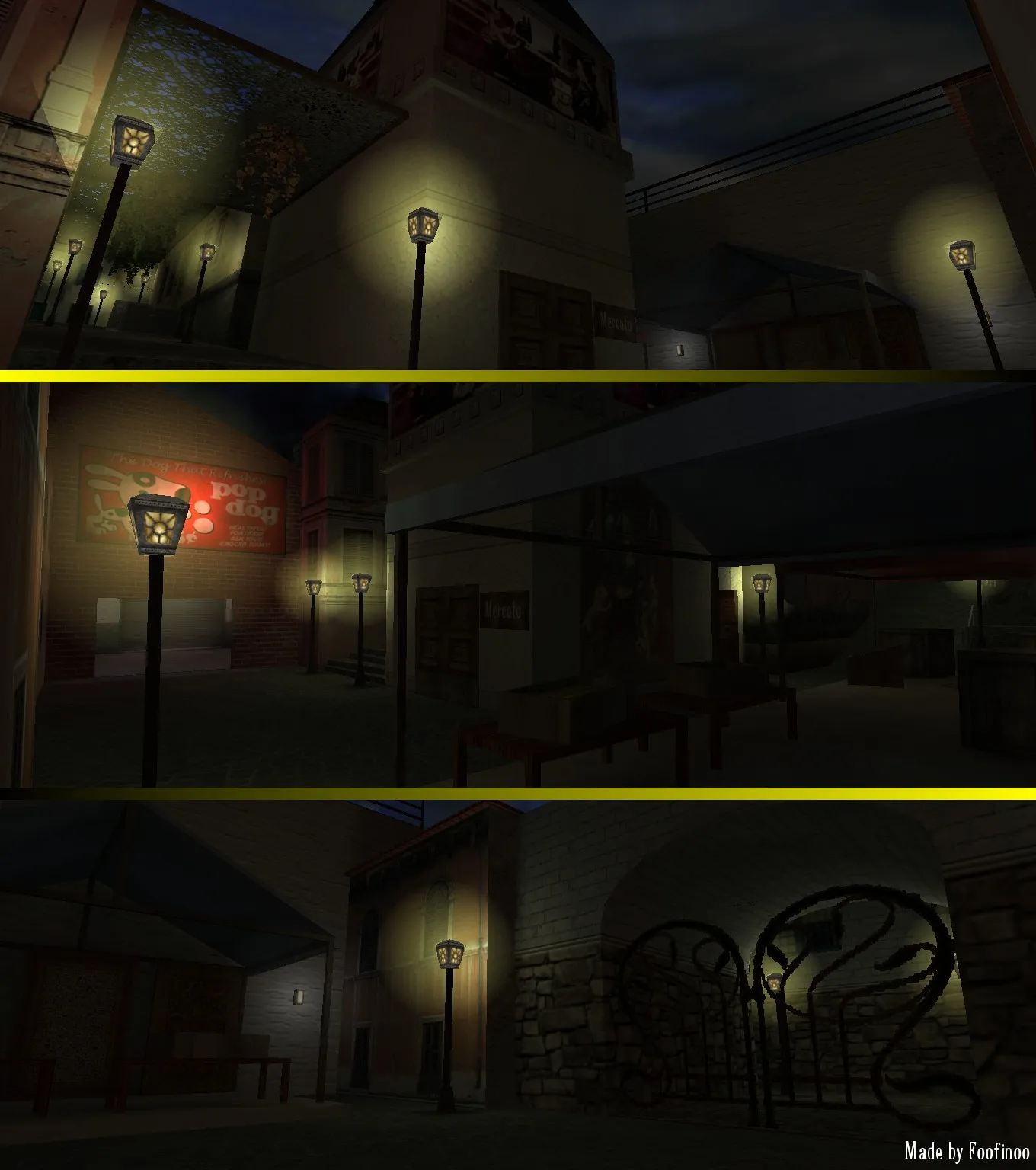 Скачать Карта de_italian_village для CS 1.6 - Тактические возможности и баланс - Скриншот