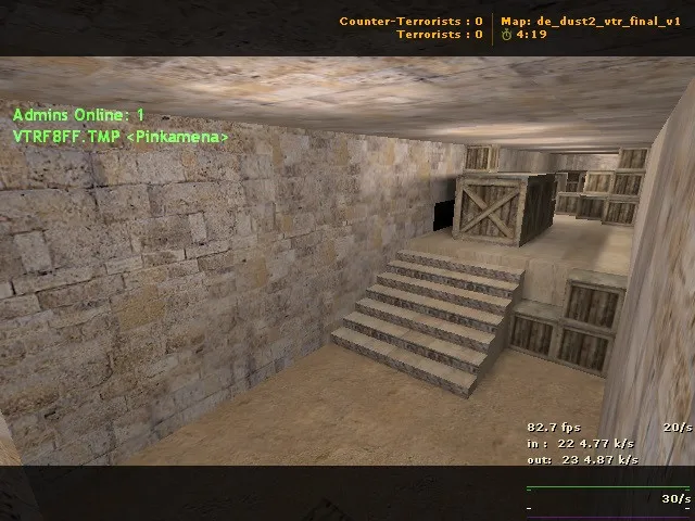 de_dust2_vtr_final_v1 — карта DE для CS 1.6: точки, ротации, .nav, оптимизация — скриншот 10