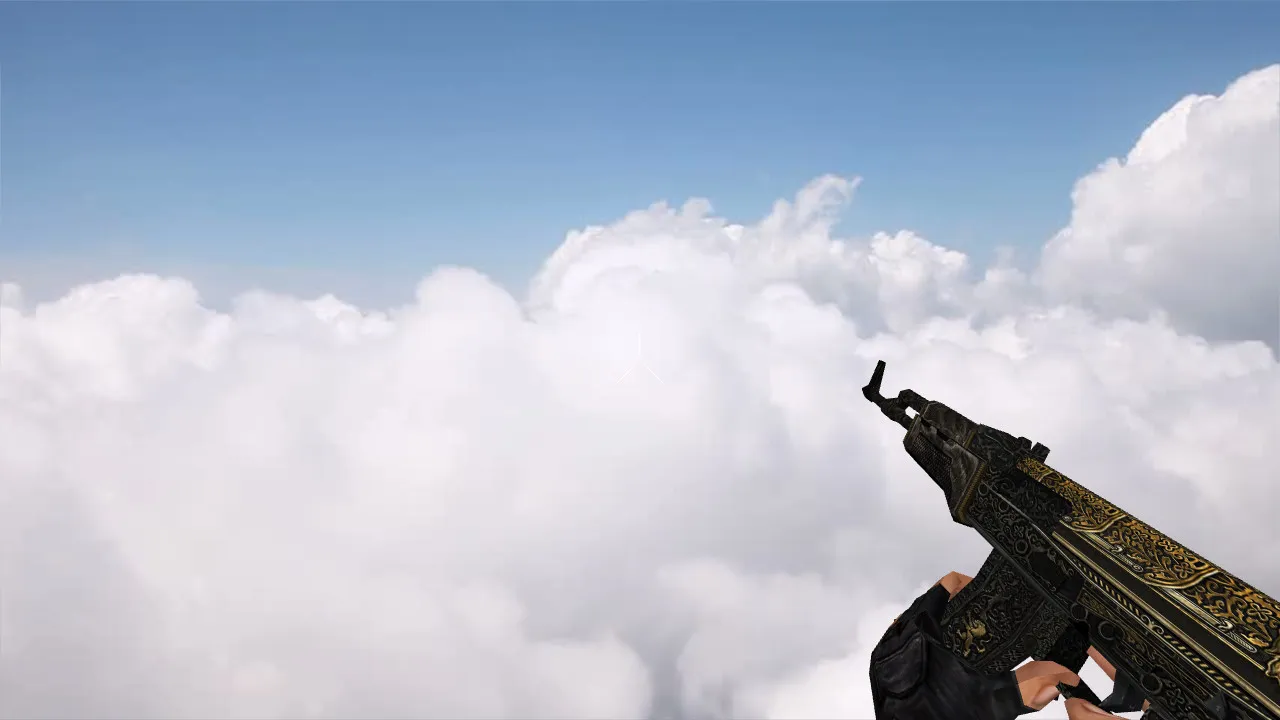 Скачать Модель v_ak47 «Pride» для CS 1.6: p_ak47, w_ak47, звуки, анимация осмотра и качество текстур - Скриншот
