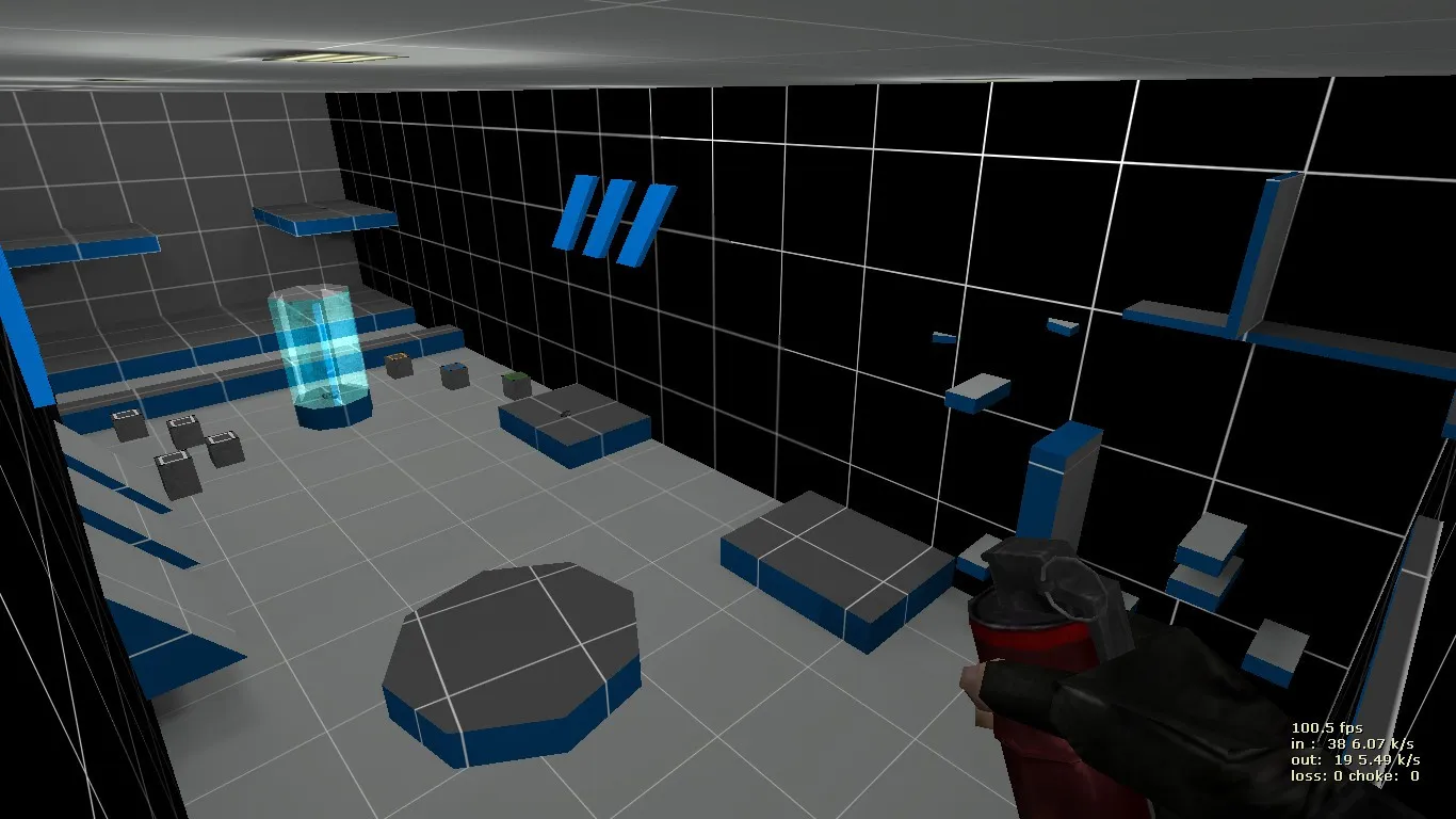 Скачать deathrun_cubkz — карта Deathrun для CS 1.6: точки, механика ловушек, боты и оптимизация - Скриншот