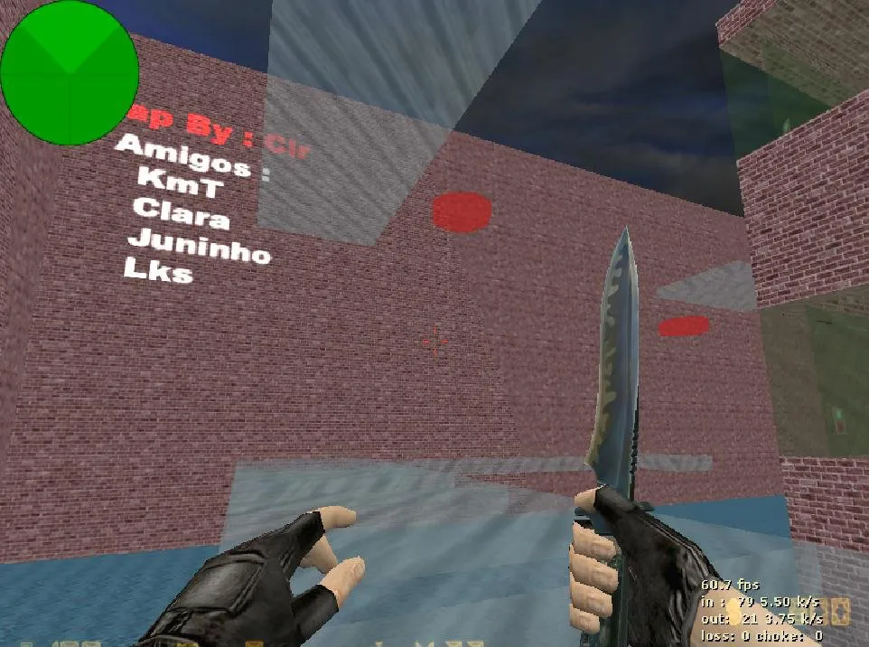 Скачать deathrun_glass_d3d — карта Deathrun для CS 1.6: точки, роли, боты (.nav), оптимизация - Скриншот