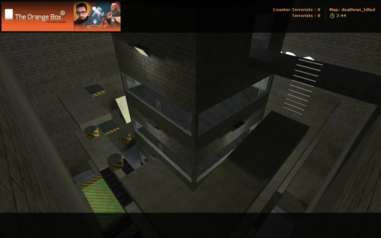 deathrun_killed для CS 1.6: карта Deathrun, точки заразы и защита террора/контров — скриншот 3