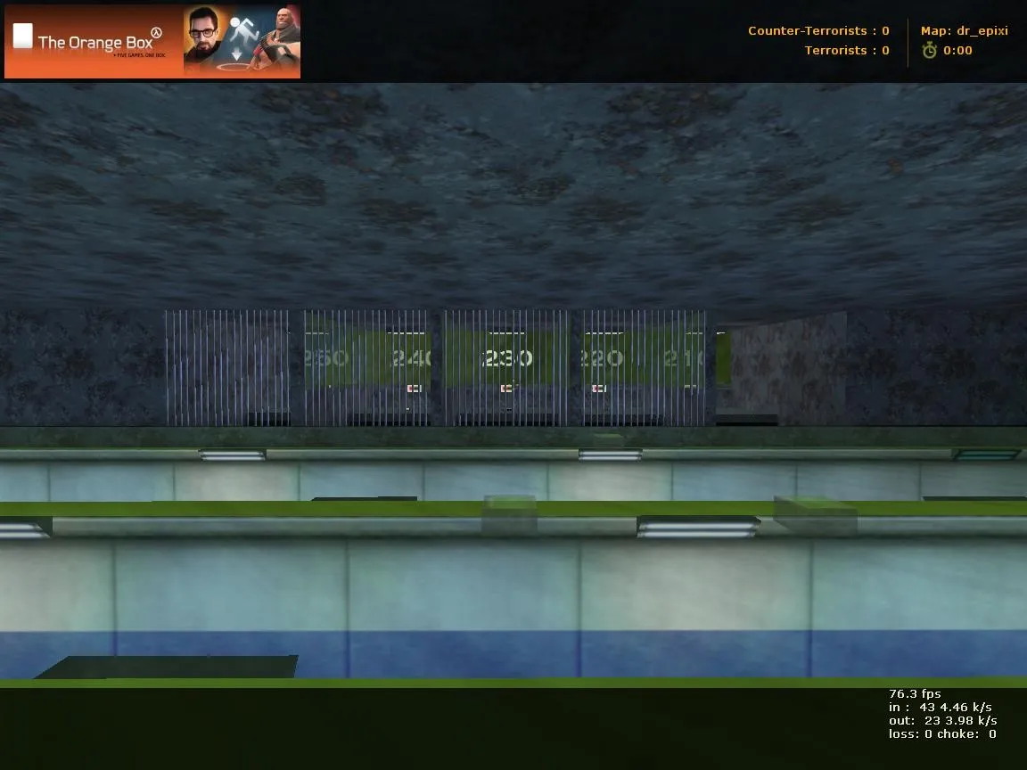 Скачать deathrun_epixi для CS 1.6: карта deathrun, точки, ловушки, .nav, оптимизация и запуск без вирусов - Скриншот