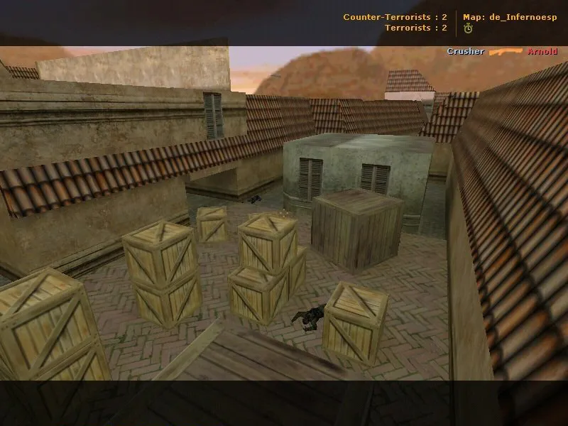 Скачать Карта de_infernoesp для CS 1.6 - подробное описание и характеристики - Скриншот