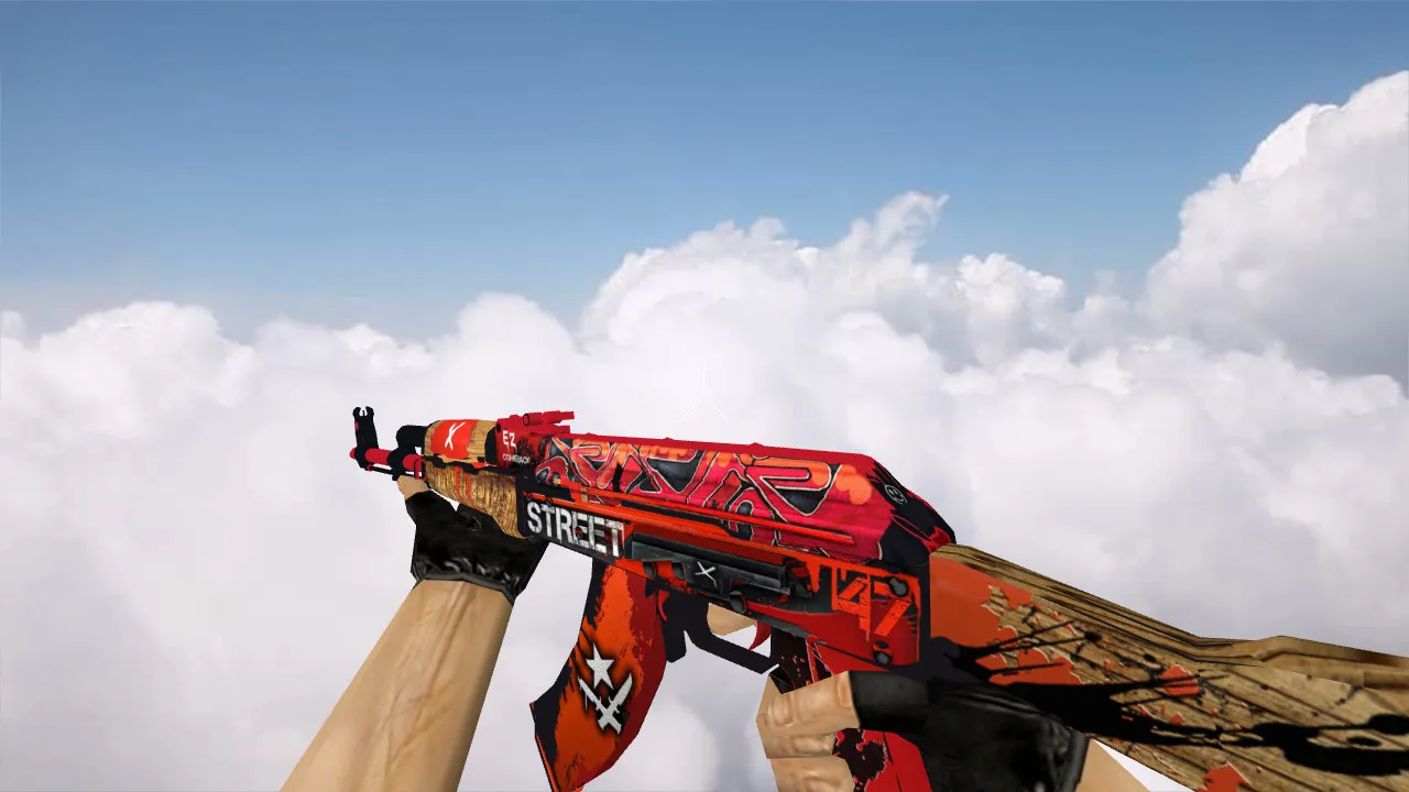 Скачать Модель «AK-47 Ringleader» для CS 1.6: v_ p_ w_ модели, звуки и анимация осмотра - Скриншот