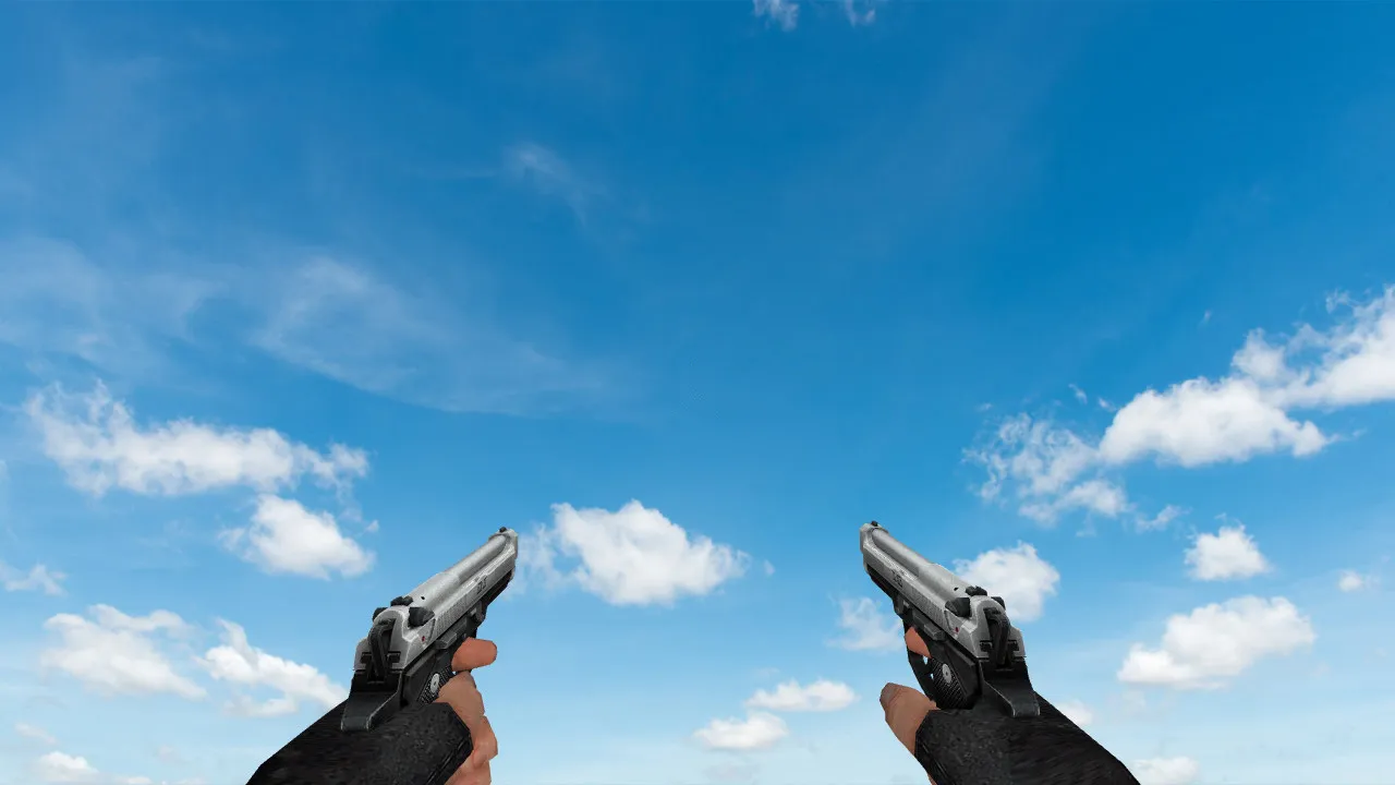Пак моделей оружия «CSCZ Textures on 1.6 Weapon» для CS 1.6: v_, p_, w_ модели, звуки и анимация осмотра — скриншот 6