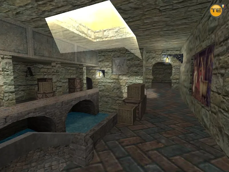 Скачать Карта de_jaylah для CS 1.6: Тактика и анализ - Скриншот