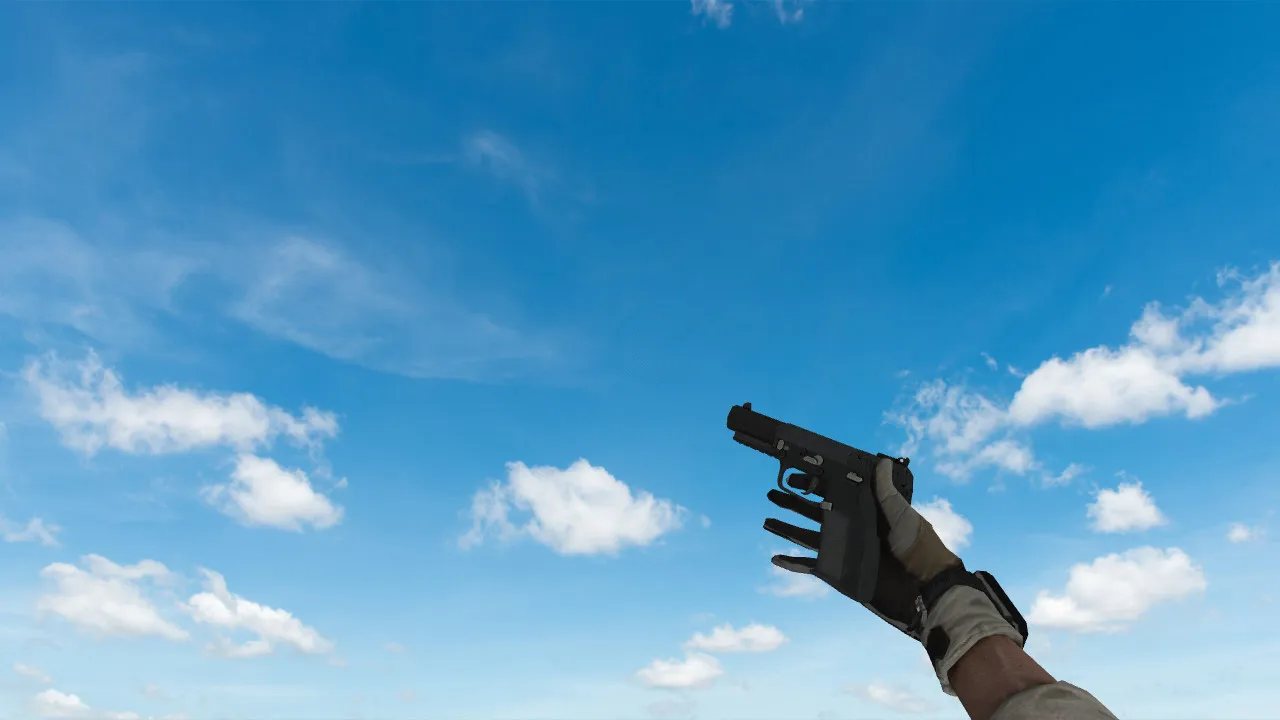 Пак моделей оружия «BasildoomHD» для CS 1.6: v_, p_, w_ модели, звуки, анимация осмотра и качество текстур — скриншот 8
