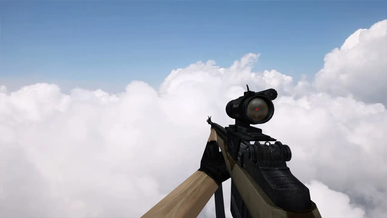 Скачать Модель «M14 Riffle» для CS 1.6 - Оптимизированная версия - Скриншот