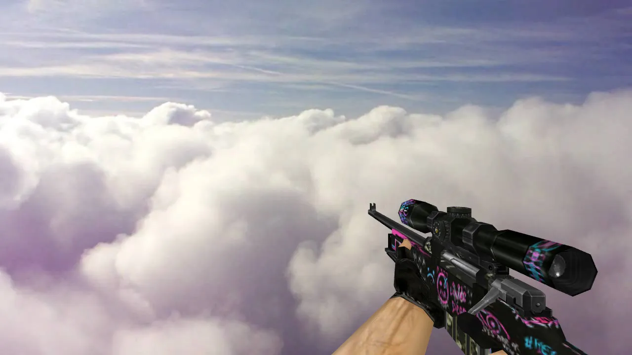 Скачать Модель Стандартный AWP Горячечные грёзы для CS 1.6 - Скриншот